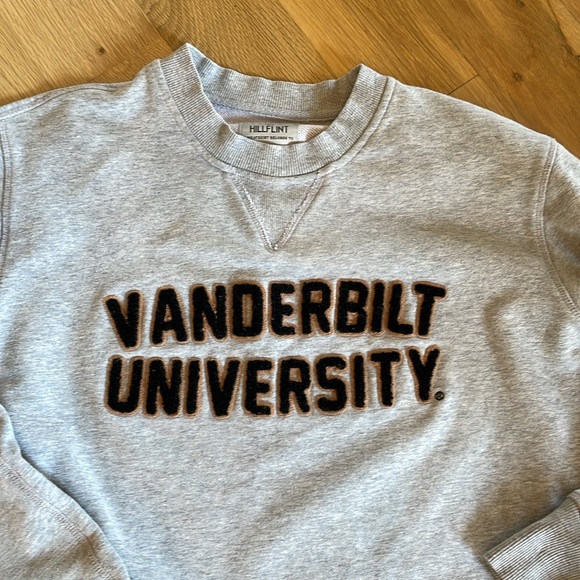 Hillflint Gray “Vanderbilt” Sweatshirt sz S - Picture 2 of 10